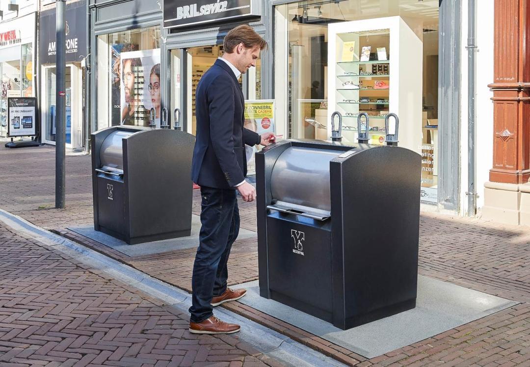 Ondergrondse afvalcontainer Metro