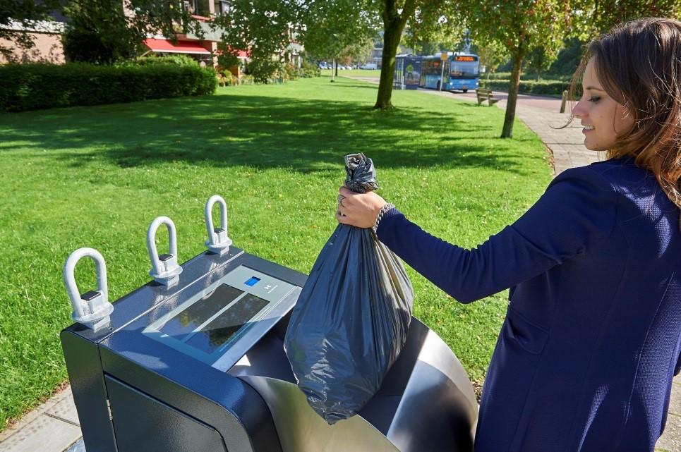 Ondergrondse afvalcontainer Metro