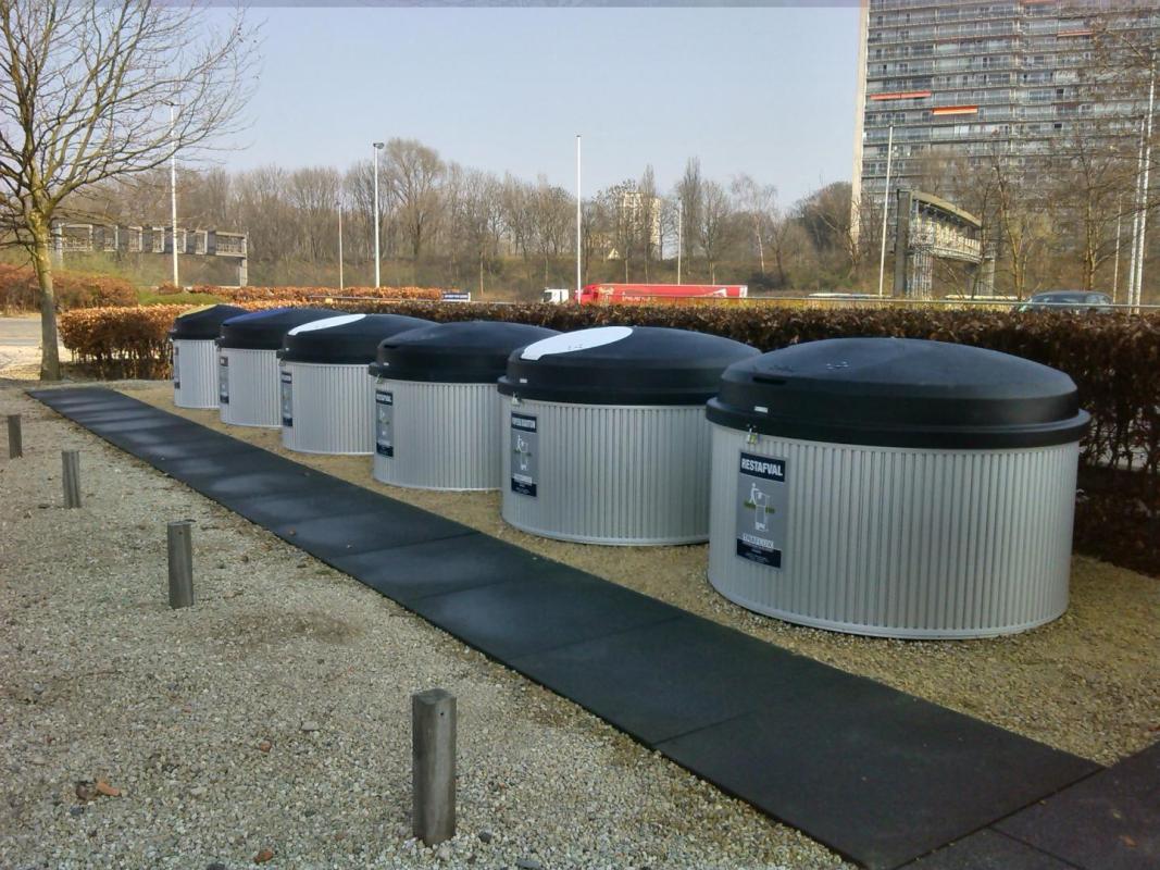 Semi-ondergrondse afvalcontainer ZBin