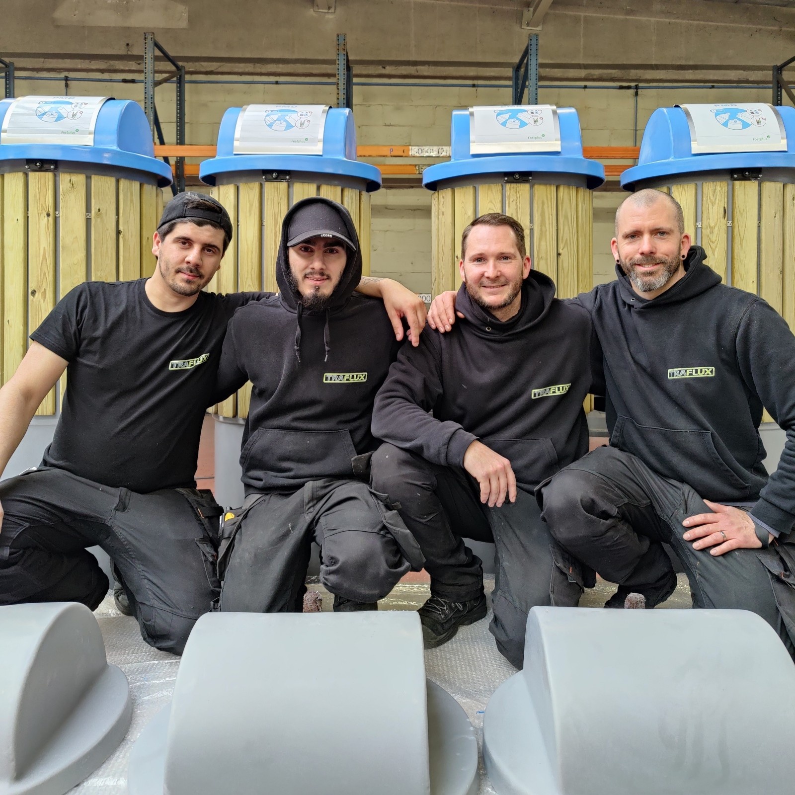 Broers als collega's bij Traflux