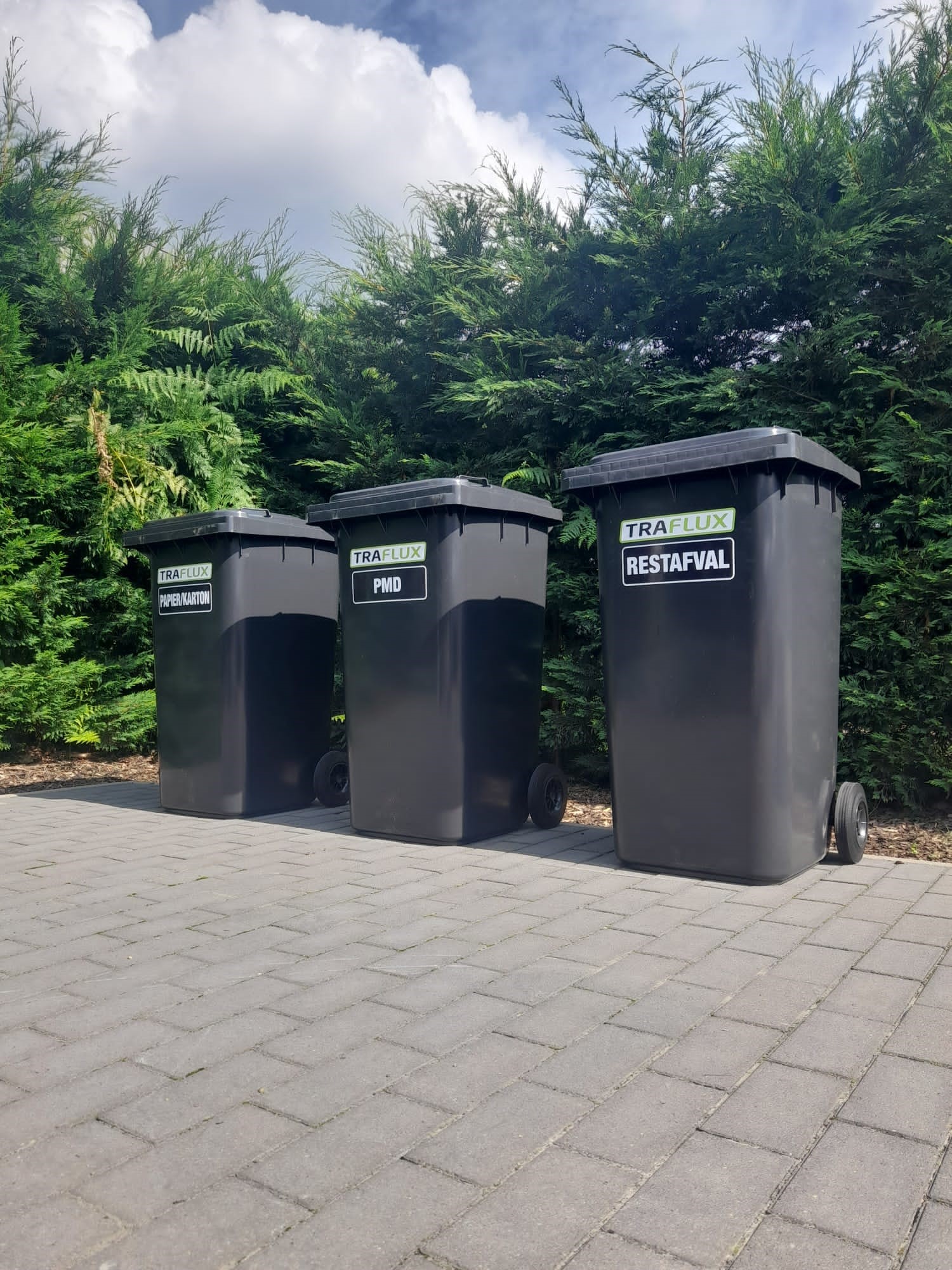 Rolcontainers, verschillende maten