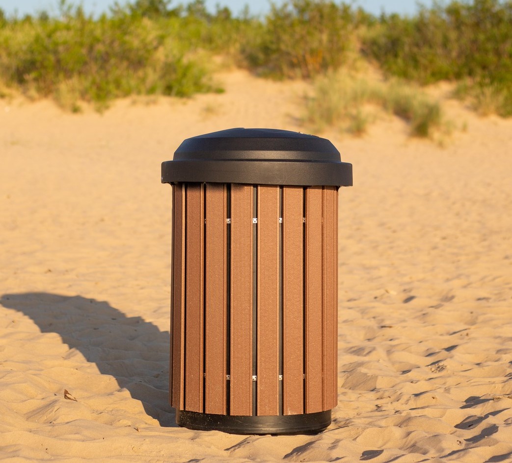 UrBin op het strand