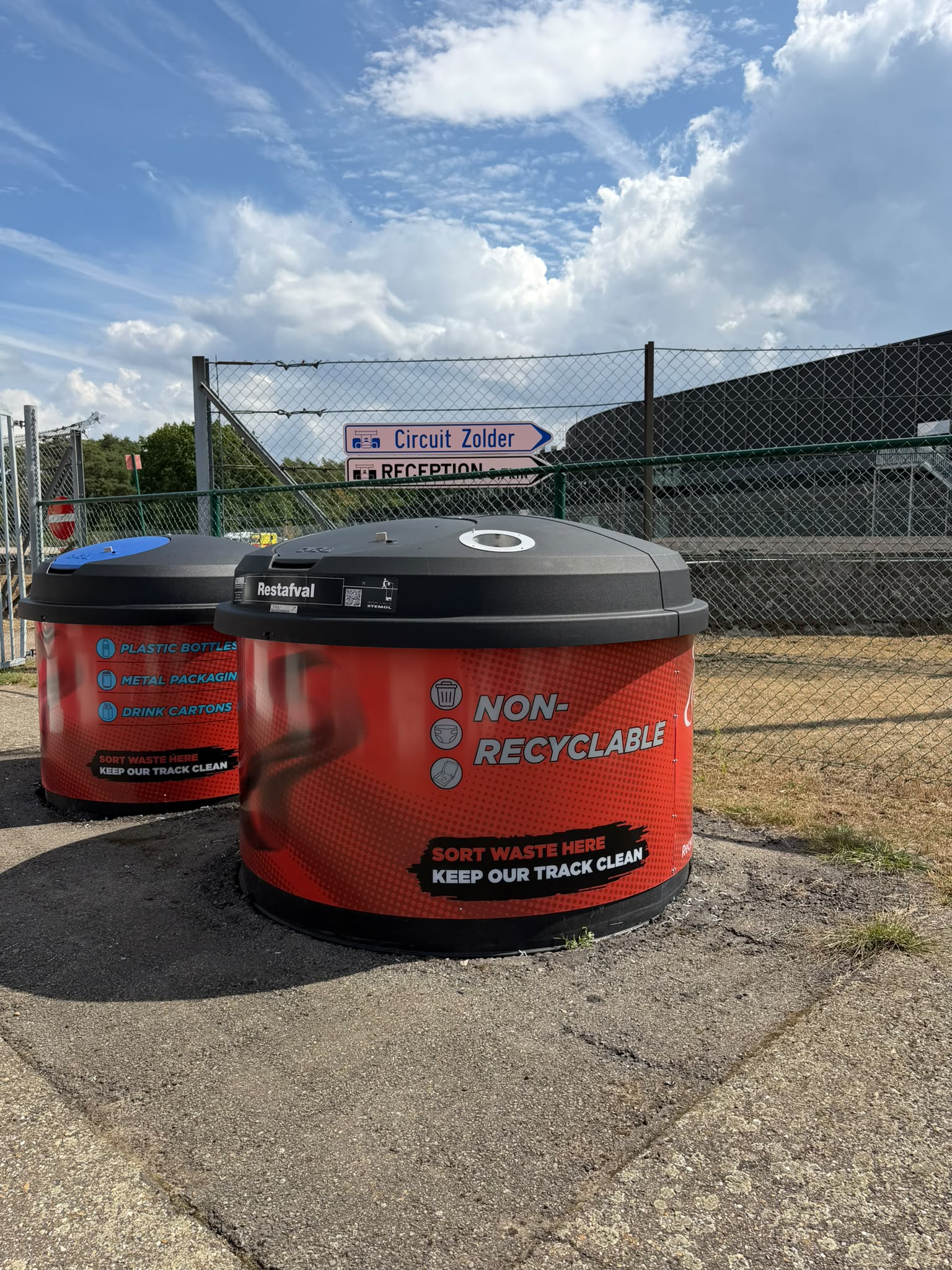 Containers circuit zolder