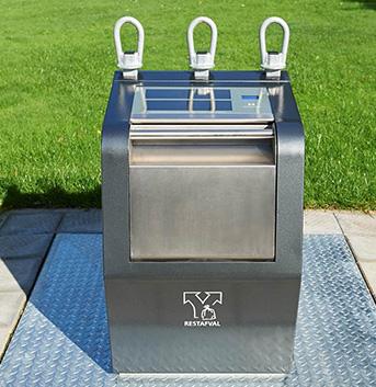 Ondergrondse afvalcontainer Metro